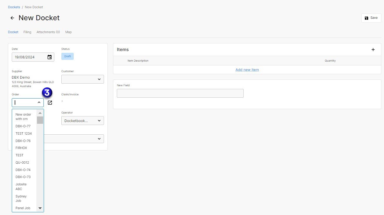Create A Docket From Order In The Docketbook App - Best Light Designs in HD